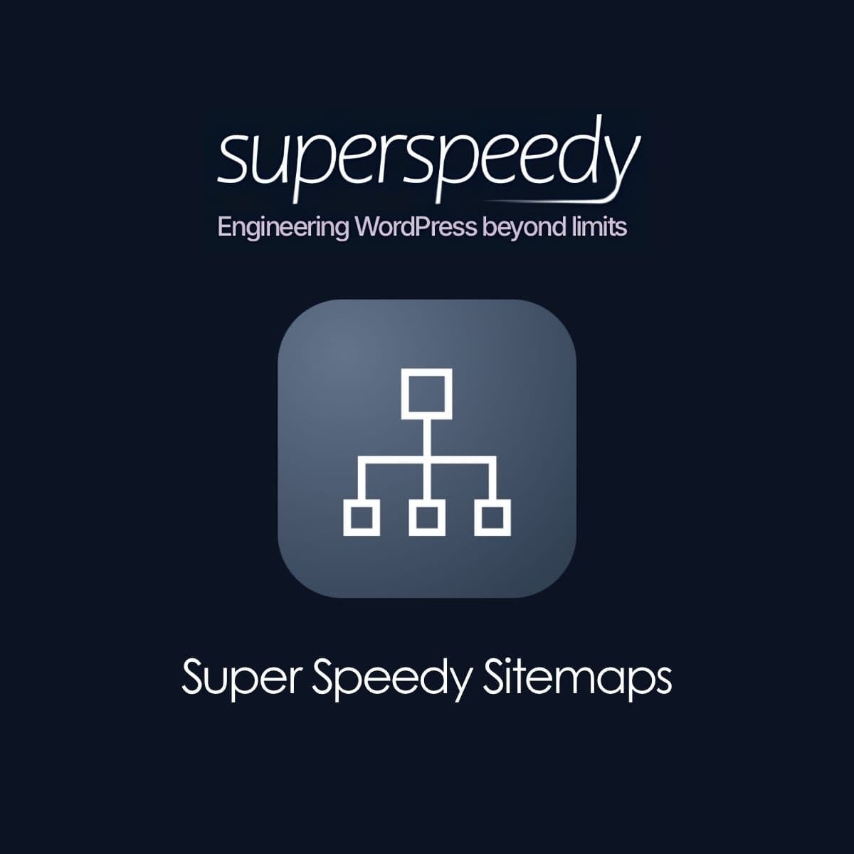 Screenshot of Super Speedy Sitemaps interface