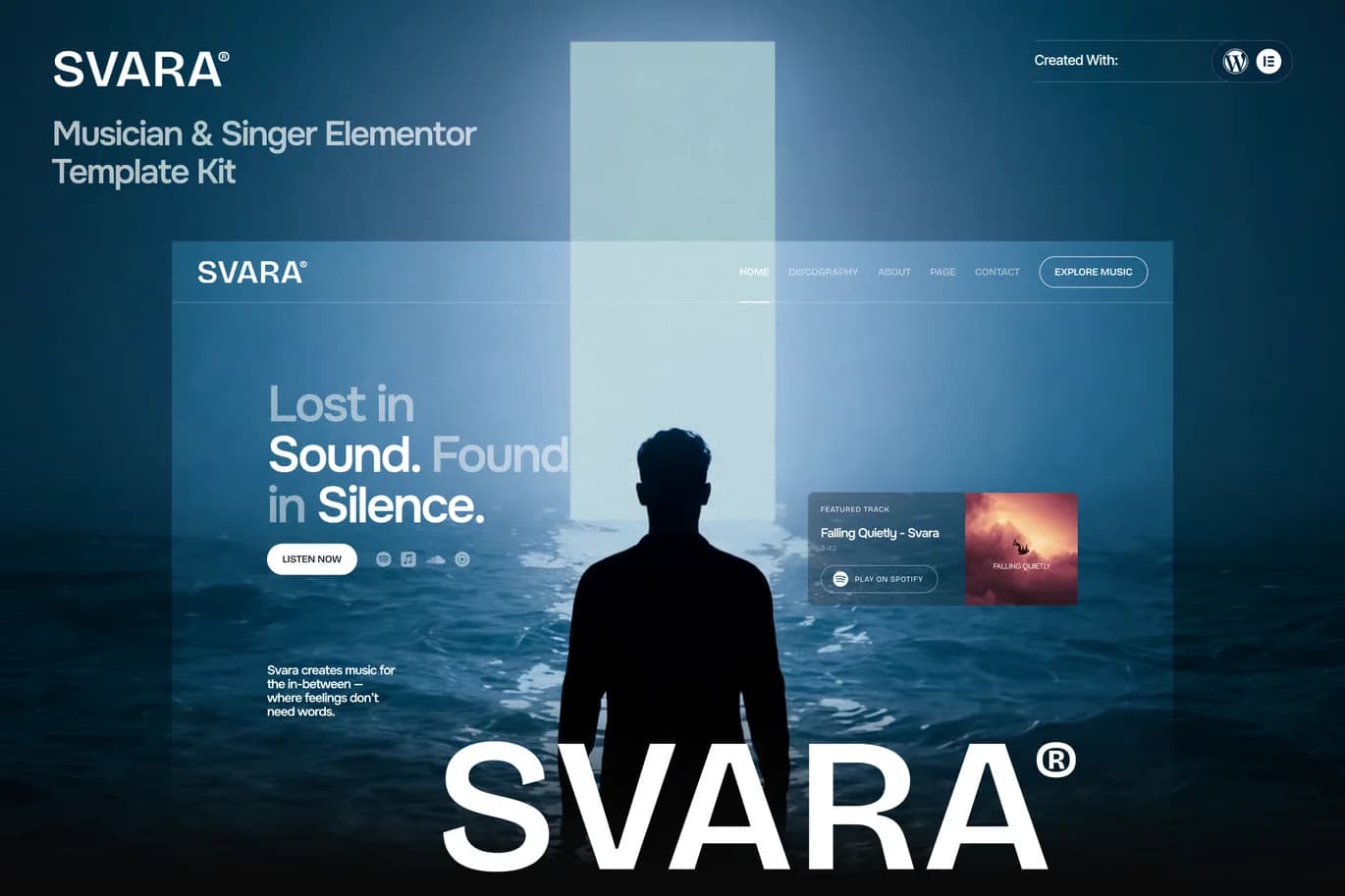 Screenshot of Svara interface
