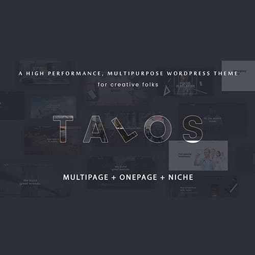Talos - Creatief Multifunctioneel WordPress-thema