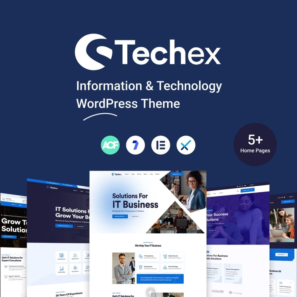 Screenshot of Techex interface