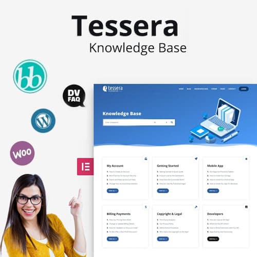 Tessera - Knowledge Base & Support Forum ธีม WordPress