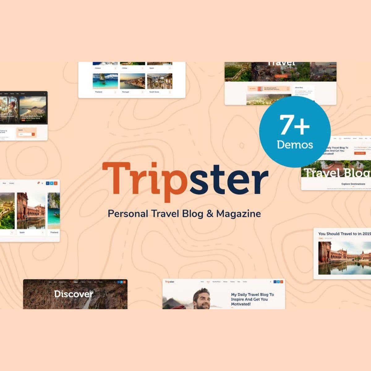 Screenshot of Tripster interface