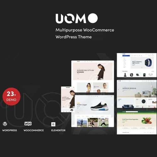 Uomo - อเนกประสงค์ WooCommerce ธีม WordPress