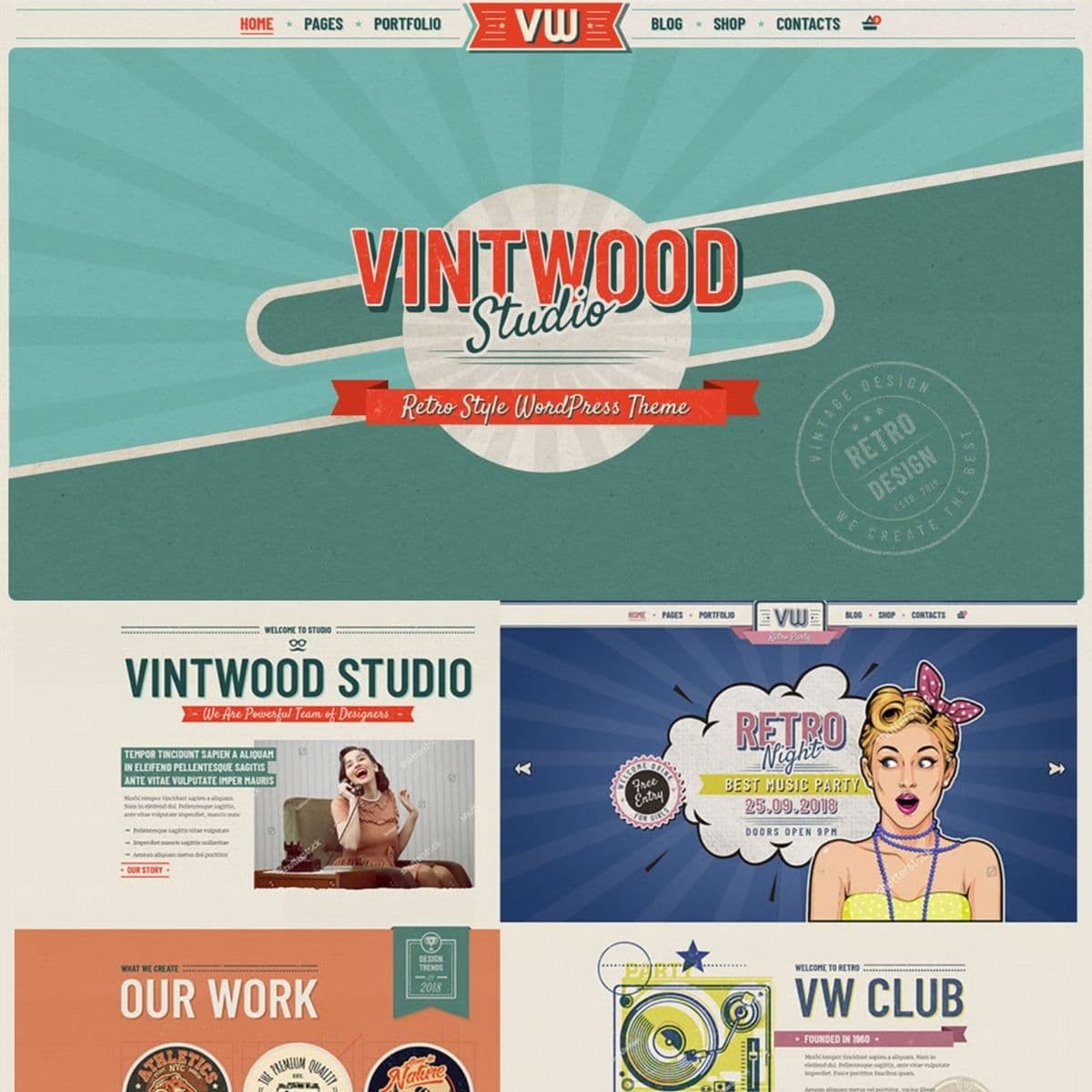 Screenshot of VintWood interface
