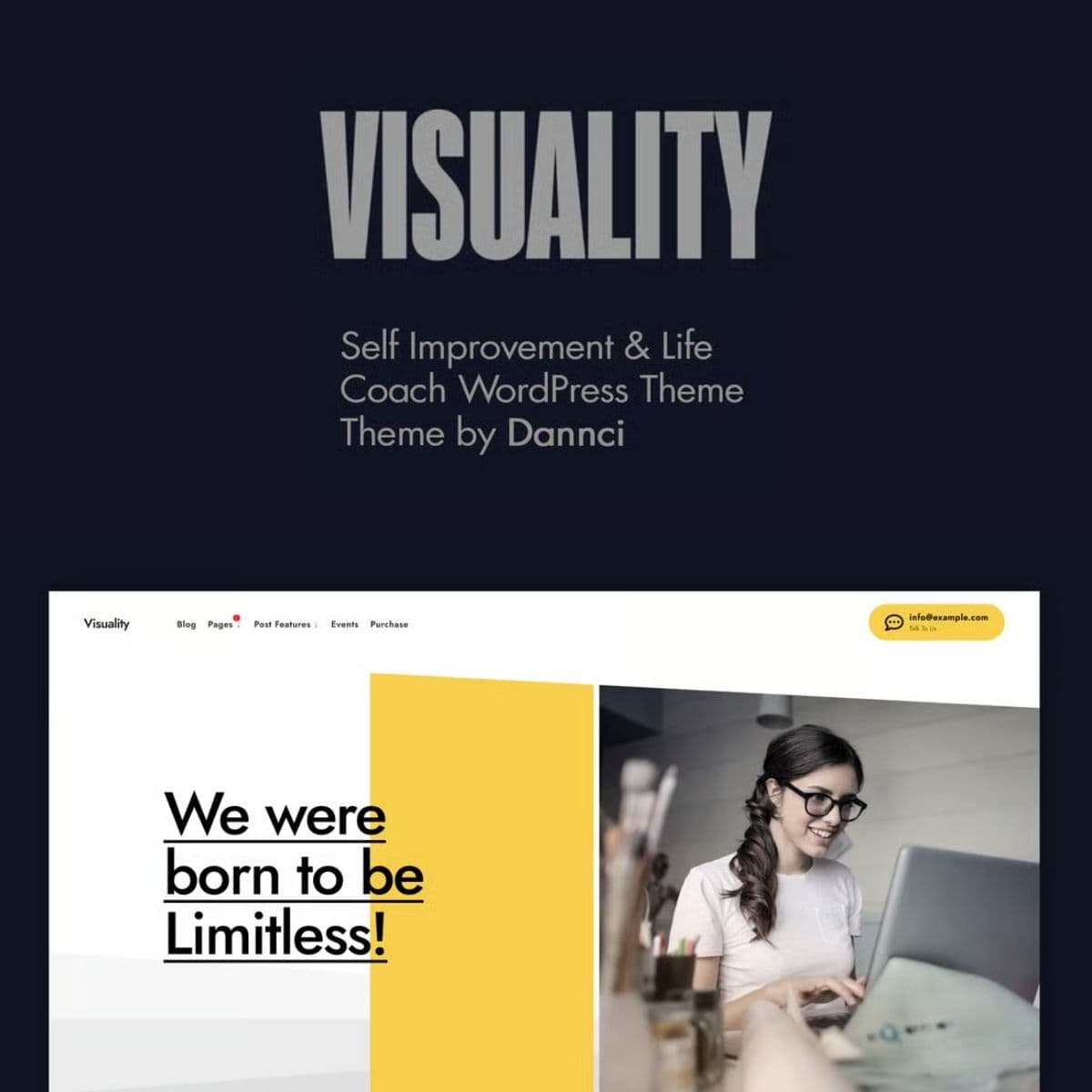 Screenshot of Visuality interface