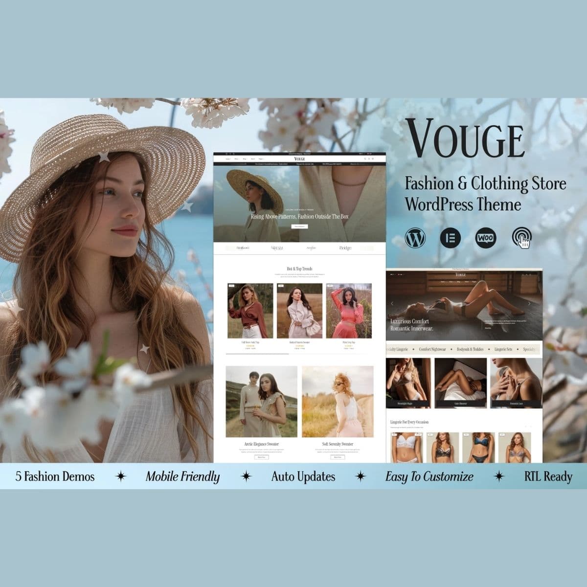 Screenshot of Vouge interface