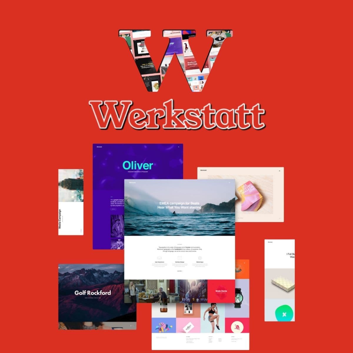 Screenshot of Werkstatt interface