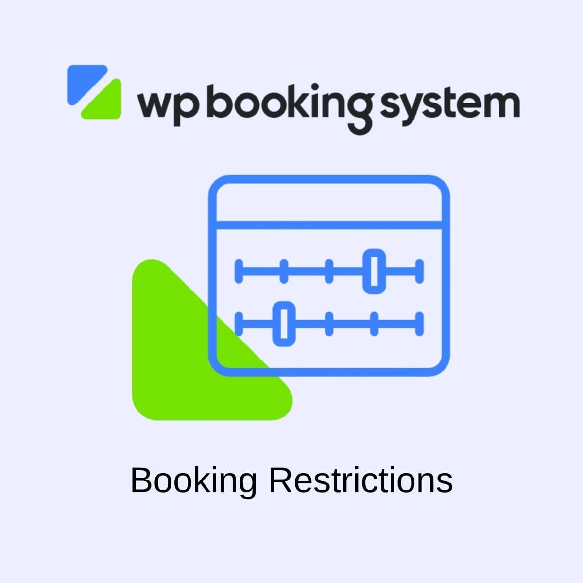 Screenshot of WP Booking System Booking Restrictions interface