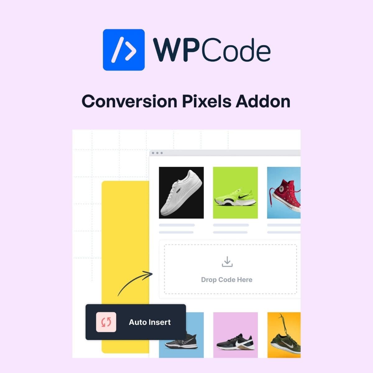 Screenshot of WPCode Conversion Pixels interface