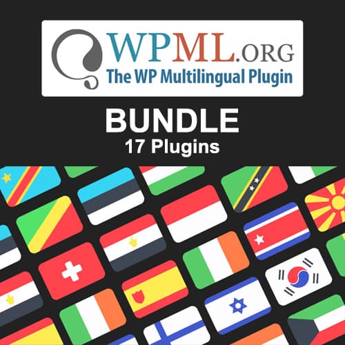 WP Multilingual (WPML) - BUNDLE WP Multilingual (WPML) - BUNDLE