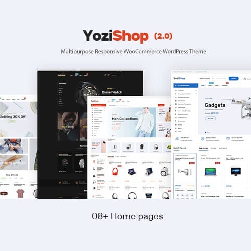 Yozi - 多用途 电子产品 WooCommerce WordPress主题