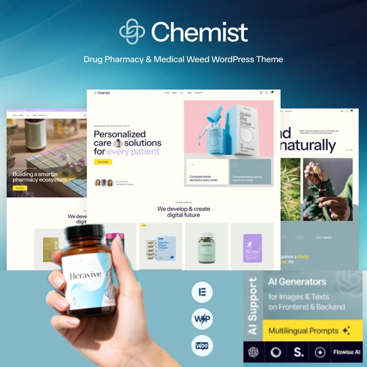 Chemist - Drug Pharmacy & Médico Weed Tema WordPress Chemist - Drug Pharmacy & Médico Weed Tema WordPress