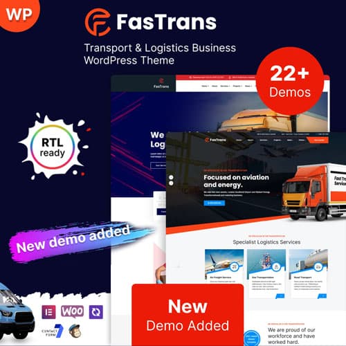 Fastrans - Logistics WordPress主题 Fastrans - Logistics WordPress主题