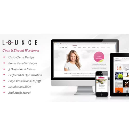 Lounge - Clean Elegant WordPress Theme Lounge - Clean Elegant WordPress Theme