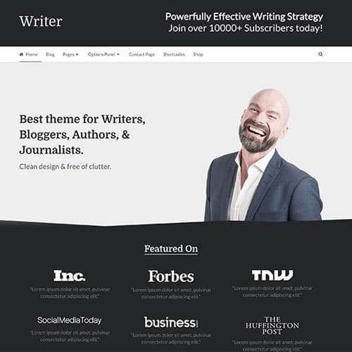 MyThemeShop Writer WordPress Theme MyThemeShop Writer WordPress Theme