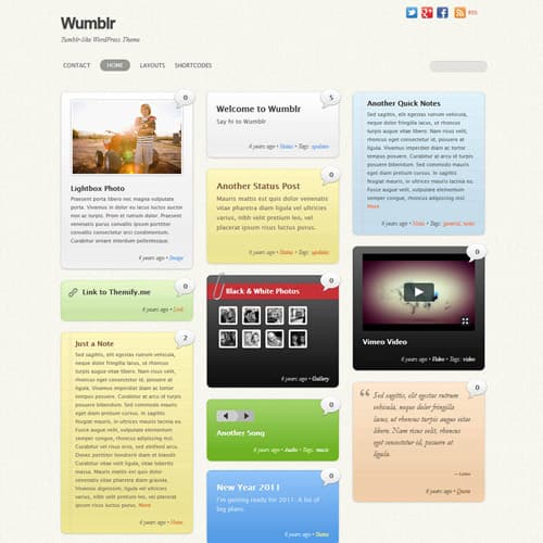 Themify Wumblr Thème WordPress Themify Wumblr Thème WordPress