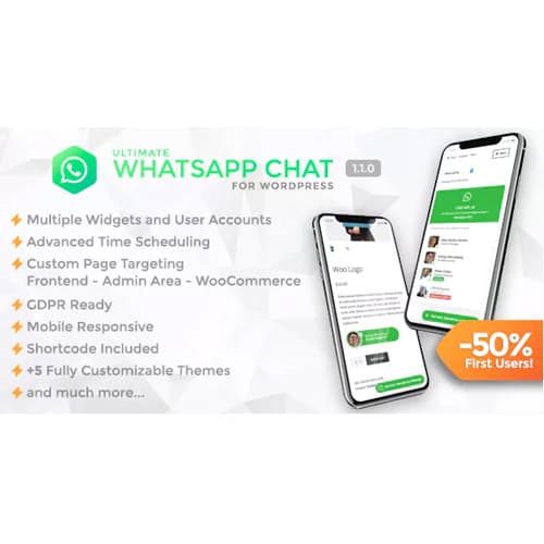 Ultimate WhatsApp Chat - WordPress WhatsApp Chat Support Extension Ultimate WhatsApp Chat - WordPress WhatsApp Chat Support Extension