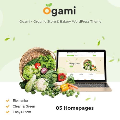 Ogami - Organic Store WordPress Theme Ogami - Organic Store WordPress Theme