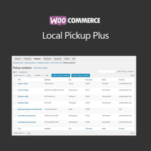 Woocommerce Local Pickup Plus