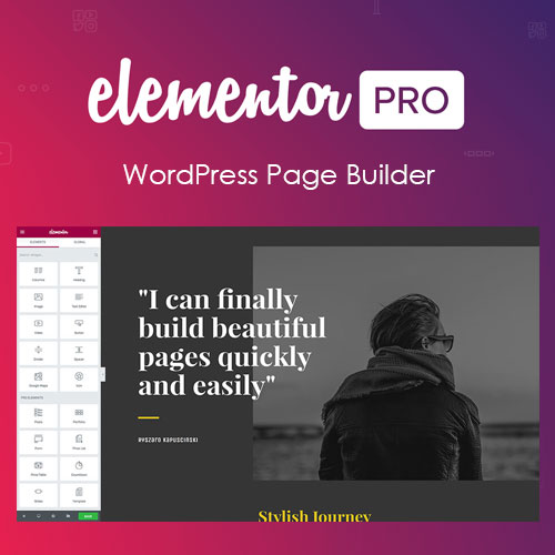 ELEMENTOR PRO WordPress Page Builder Pro Templates LATEST VERSION