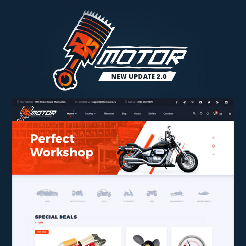 Motor – Vehicles – and WooCommerce – PluginTheme.Net