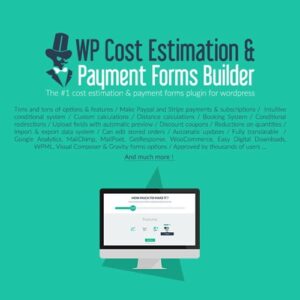 Wp Cost Estimation & Payment Forms Builder