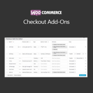 Woocommerce Checkout Add Ons