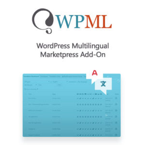 Wordpress Multilingual Marketpress Add On