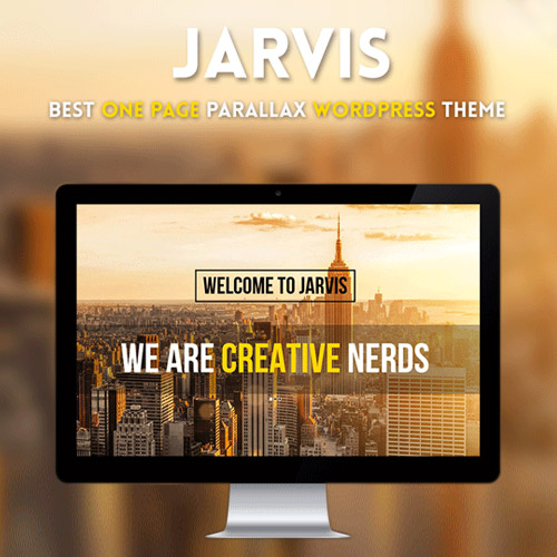 Jarvis - Onepage Parallax WordPress Theme