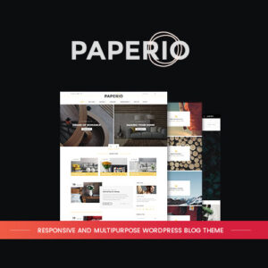 Paperio   Responsive And Multipurpose Wordpress Blog Theme