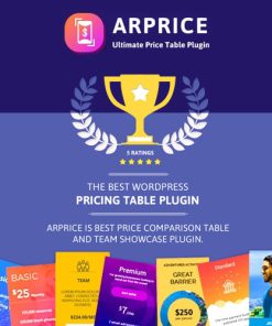 ARPrice - Responsive WordPress Pricing Table Plugin