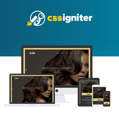 CSS Igniter Salon WordPress Theme