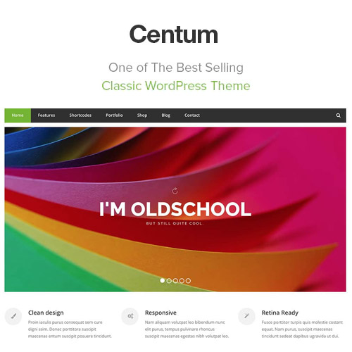 Centum - Responsive WordPress Theme