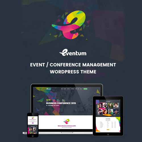 Eventum - Conference & Event WordPress Theme