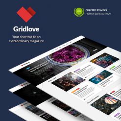 Gridlove - Creative Grid Style News & Magazine WordPress Theme