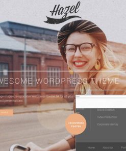 Hazel - Multi-Concept Creative WordPress Theme