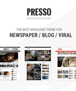 PRESSO - Modern Magazine / Newspaper / Viral Theme