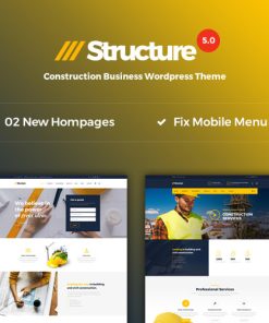 Structure - Construction WordPress Theme