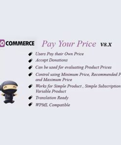WooCommerce Pay Your Price