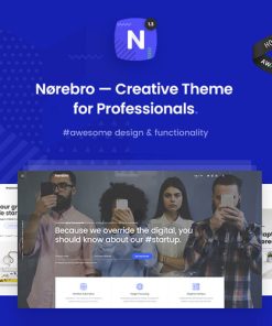 Norebro - Creative Portfolio Theme for Multipurpose Usage