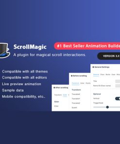 Scroll Magic Wordpress - Scrolling Animation Builder Plugin