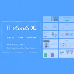 TheSaaS X - Responsive SaaS, Startup & Business WordPress Theme