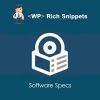 WP Rich Snippets Software Specs