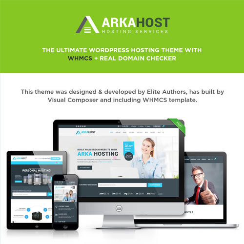Arka Host - WHMCS Hosting, Shop & Corporate Theme