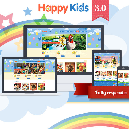 Happy Kids - Children WordPress Theme