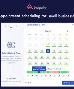 LatePoint - Appointment Booking & Reservation plugin for WordPress