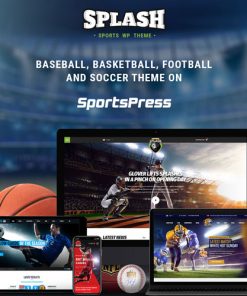 Splash Sport - WordPress Sports Theme for Basketball, Football, Soccer and Baseball Clubs