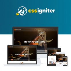 CSS Igniter Oscillator WordPress Theme