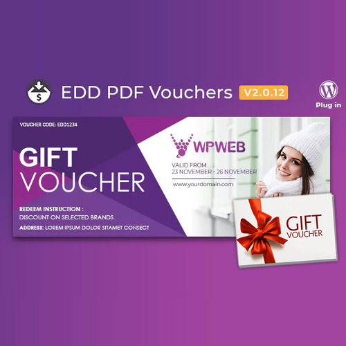Easy Digital Downloads - PDF Vouchers