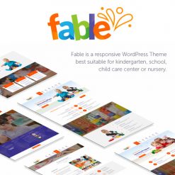Fable - Children Kindergarten WordPress Theme